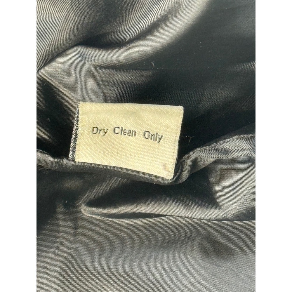 American Rag Co vtg Womens Double Breasted Peacoat Gray Wool Blend Size Medium - Picture 10 of 10